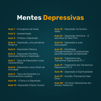 Curso Mentes Depressivas